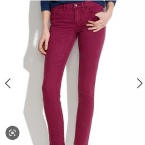 Madewell • skinny skinny jeans size 25